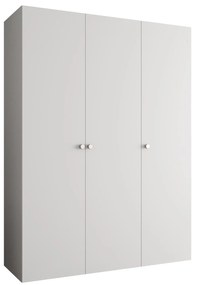 Dulap de haine 150 cm Parna 1 (alb + Argintiu). 1125869