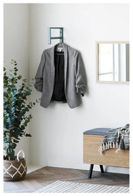 Cuier de perete verde mentă din metal 3 cm Trento – House Nordic