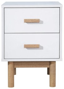 Noptieră albă Melanie – Støraa