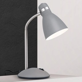 Orion - Lampă de birou SCHOOL 1xE27/40W/230V gri/crom mat