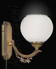 Aplica de perete clasica din alama design italian 8650