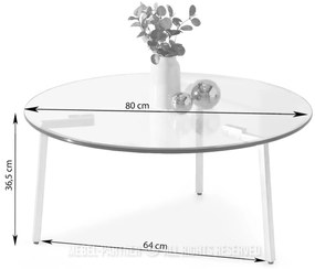 Măsuță de cafea Cyclon (transparent). 1111595
