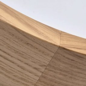 Plafonieră OAK, 2xE27/15W/230V, IP54, finisaj stejar, Ø 27 cm