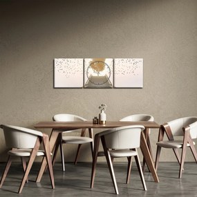 Tablou - Pod spre necunoscut (cu ceas) (90x30 cm)