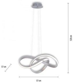 Paul Neuhaus 8291-55 - LED Lustră pe cablu dimmabilă MELINDA 1xLED/30W/230V