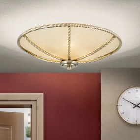 Orion - Plafonieră MAURO 3xE27/60W/230V, Ø 42 cm, bronz