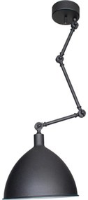 ByRydens 4200930-4007 - Lustră pe tijă BAZAR 1xE27/5W/230V neagră