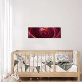 Tablou - Linii ușoare (cu ceas) (90x30 cm)