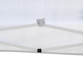 Gazebo Pliabil pentru Grădină Outsunny - Alb, 2.95x2.95m, cu Accesorii Includ | Aosom Romania