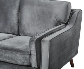 Canapea 3 locuri Lulea (gri închis) . 1008783
