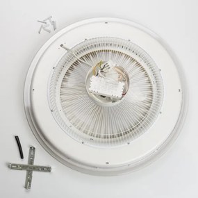 Plafonieră LED dimabilă cu ventilator Brilagi RONDA LED/48W/230V alb + telecomandă