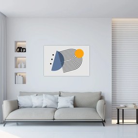 Tablou - Abstracție minimalistă N⁰2 (90x60 cm)