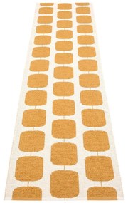 Covor tip traversă pentru interior și exterior galben ocru/crem 70x300 cm Sten Ochre – Pappelina