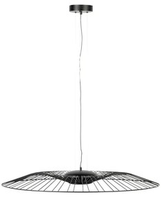 Lustră neagră LED cu intensitate reglabilă ø 90 cm Spider – Zuiver