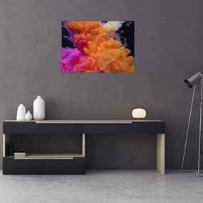 Tablou pe sticlă cu abstracție (70x50 cm)