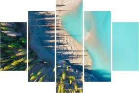 Tablou - Vedere la lac (150x105 cm)