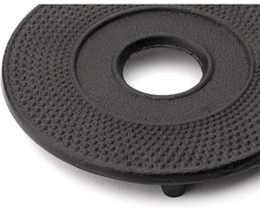 Suport din fontă pentru ceainic Bredemeijer Jing, ⌀ 13,4 cm, negru