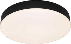 Plafoniera LED baie cu protectie IP44, Plastic, Negru, Lumos 30cm