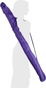 Umbrela de plaja Muhler YL1039, 200x200 cm, Protectie UV, Cadru din otel, Inclinare reglabila, Violet