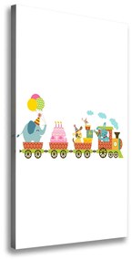 Imprimare tablou canvas Tren vesel