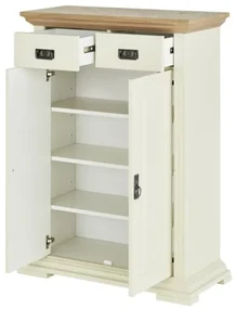 Comoda Cu 2 Usi Si 2 Sertare Cremona, 87.6 Cm