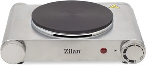 Plita electrica inox Zilan ZLN0535, 33x10x30, 1 arzator, 1500 W, termostat reglabil
