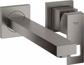 Baterie lavoar incastrata Grohe Eurocube M antracit periat Hard Graphite fara corp ingropat