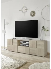 Comodă TV SERIAN, stejar Sonoma