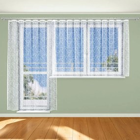 B.E.S. Petrovice Perdea din jacard Tylex ZOE set de balcon
