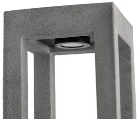 Stalp LED iluminat exterior IP65 PILO 3000K H-35cm gri