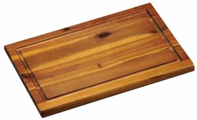 Kesper 28180 Placă de tăiat din salcâm, 32 x 21 x1,5 cm