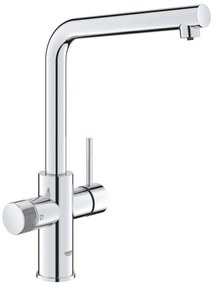 GROHE 30600000 - Baterie pentru chiuvetă BLUE PURE cu pipa în L, crom lucios