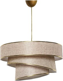 Lustra Couper - Beige, Gold, Soclu E27, Max. 45 - 60W