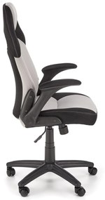 Scaun de birou Bloom gri/negru H120 cm