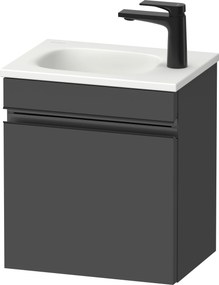 Duravit Sivida dulap 40x29.5x44 cm sub chiuveta pe perete negru-grafit SV4649RBD490000