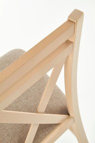 Scaun de bucaterie Darius, gri / stejar sonoma