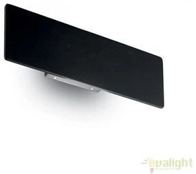 Aplica LED moderna ambientala ZIG ZAG AP D53 NERO 3000K