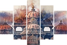 Tablou - Akshardham, New Delhi, India (150x105 cm)