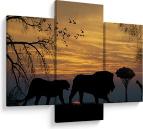 Tablou cu Safari (90x60 cm)