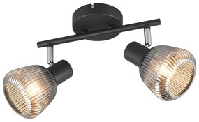 Spot negru ø 10 cm Tarifa – Trio