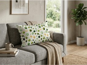 Husa de perna din bumbac poliester GREEN TREES POLY 50x70 cm, verde