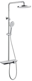 Coloana de dus cu baterie monocomanda Inter Ceramic Royal finisaj crom lucios
