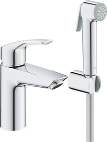 Baterie lavoar Grohe Eurosmart New S crom cu dus igienic