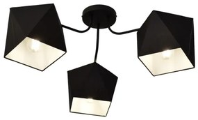 Lustra ADAMANT 3xE27/15W/230V negru
