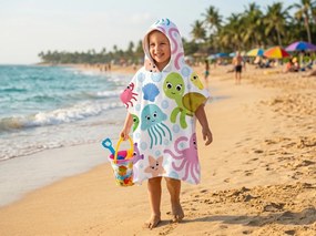 Poncho de copii SPLASH colorat