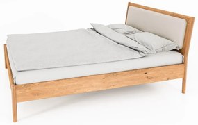 Pat din lemn de stejar 90x200 cm Pola – The Beds