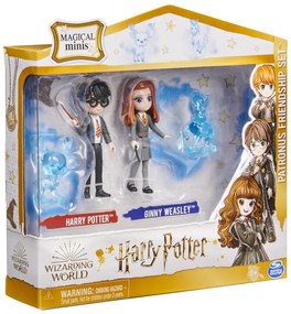 HARRY POTTER WIZARDING WORLD MAGICAL MINIS SET 2 FIGURINE HARRY POTTER SI GINNY WEASLEY