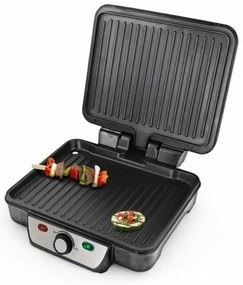 Gratar electrica Esperanza Provolone EKG007 1800W Negru-Argintiu
