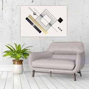 Tablou - Forme geometrice N⁰6 (90x60 cm)