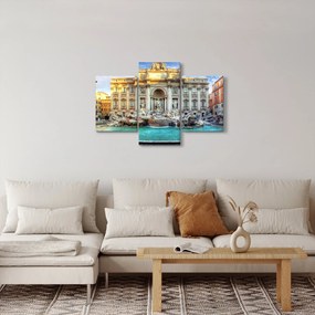 Tablou - Fântâna Trevi (90x60 cm)